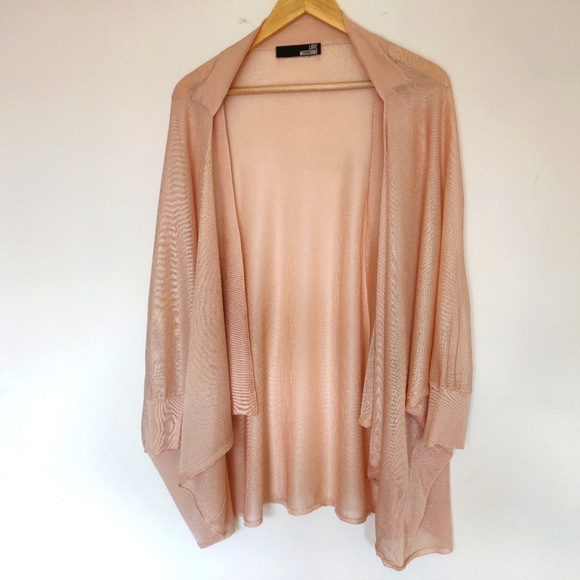 LoveMoscino, Italy, Light Pink Cardigan - Picture 2 of 8